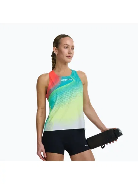 Tricou de alergare pentru femei Saucony Endorphin Singlet elite 26