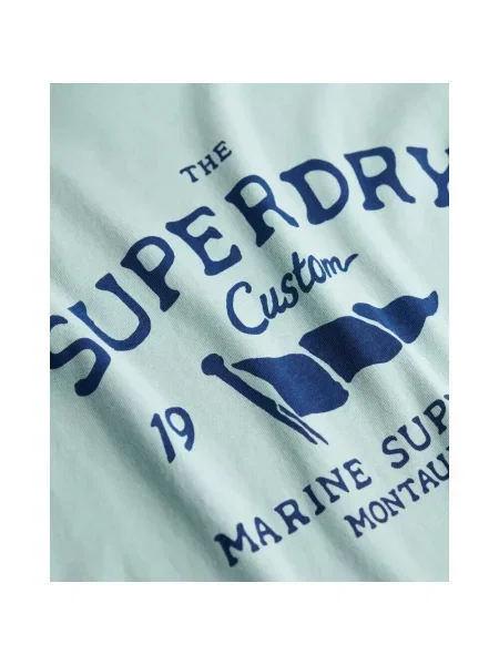 Koszulka Superdry Heritage Hamptons niebieska