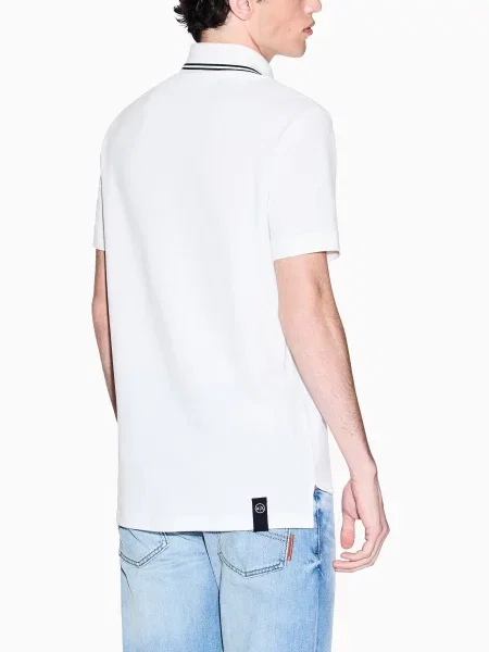 Поло Armani Exchange білий