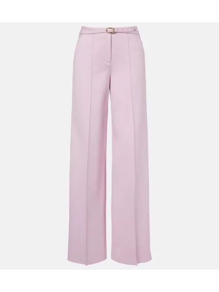 Pantaloni Dorothee Schumacher din jerseu roz