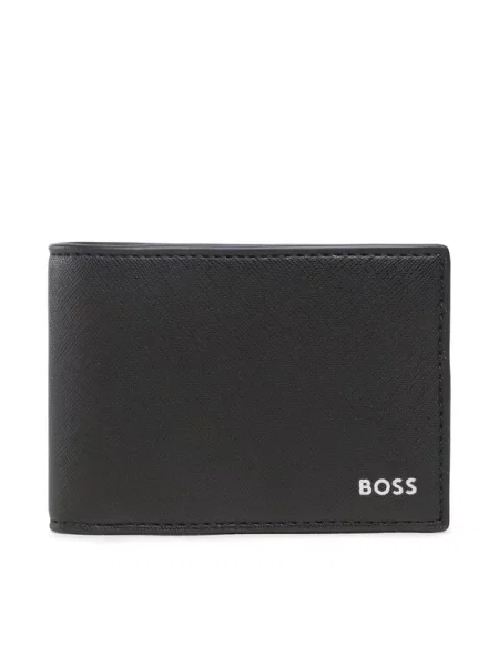 BOSS Denarnica črna