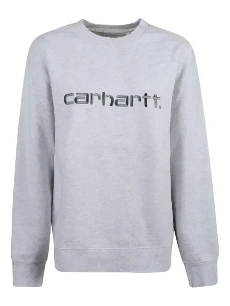 Pulover Carhartt Wip cu imagine gri