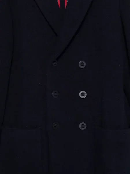 Vlněné retro dvouřadé sako A.n.g.e.l.o. Vintage Cult modré