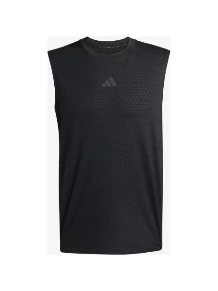 Adidas Koszulka techniczna Primelift 3 Stripes czarny