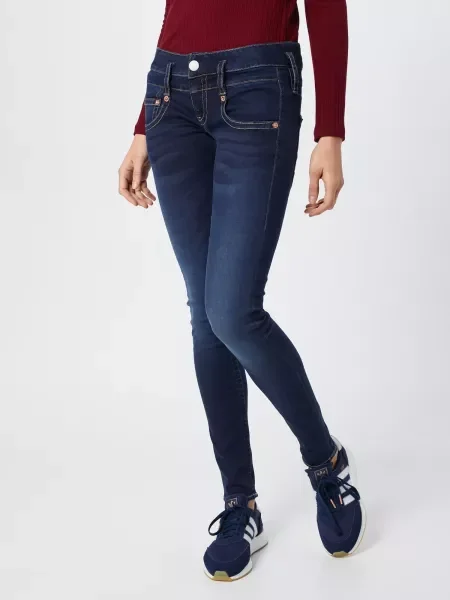 Herrlicher Jeans Pitch ultramarin / bronz albastru