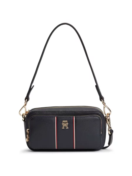 Kabelka Tommy Hilfiger modrá