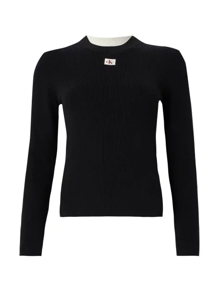 Calvin Klein Jeans Pulover negru
