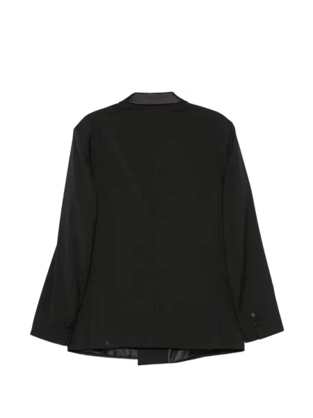 Sacou Marsem cu două rânduri de nasturi negru