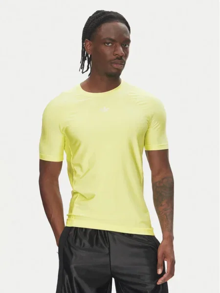Adidas Tričko Fashion Cut Line žltá
