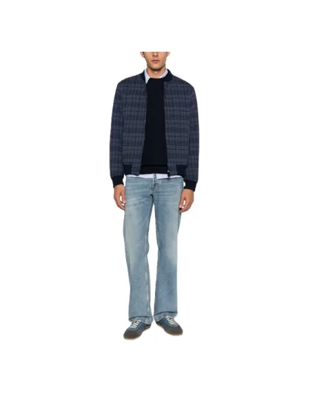 Kurtka bomber Etro niebieski