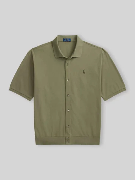 Koszula casualowa o kroju regular fit z czystej bawełny Polo Ralph Lauren zielona