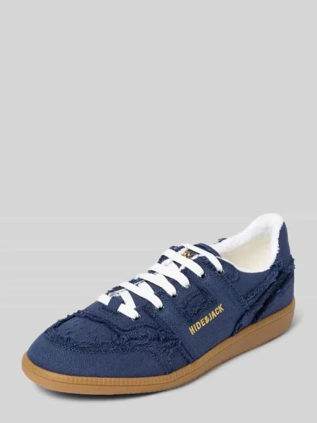Sneakersy z detal z logo model Shaggy' Hide&jack granatowe