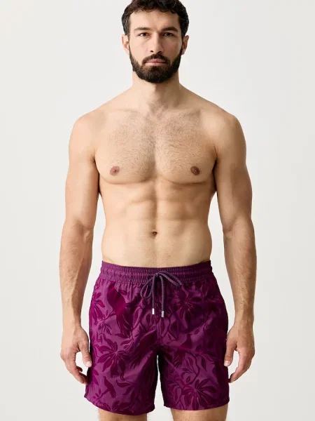 Vilebrequin pantaloni scurți de baie pentru bărbați MAHINA violet