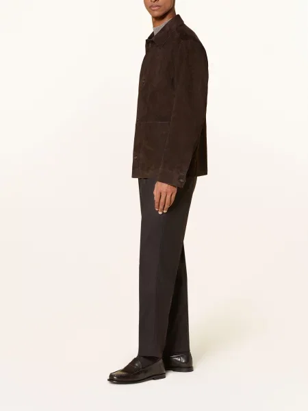 Joop! Oblekové Kalhoty Rennet Regular Fit medium brown hnědé