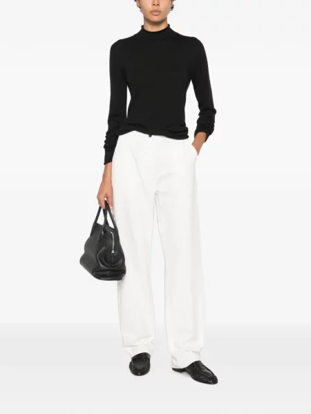 Pantaloni The Row alb