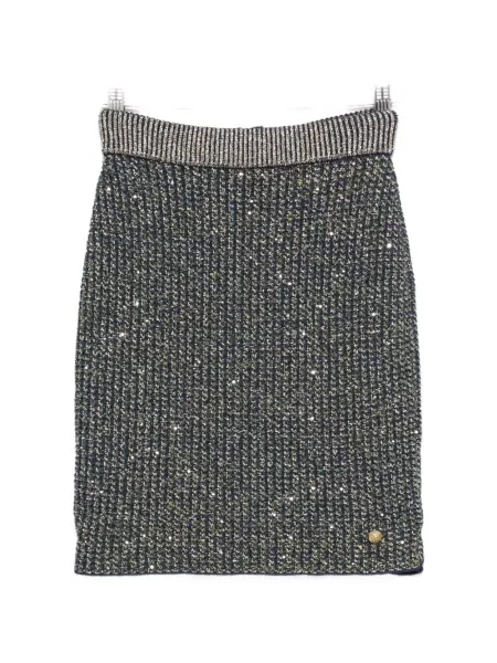 Fusta mini Balmain albastru