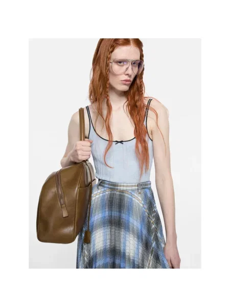Top Acne Studios wełniany niebieski