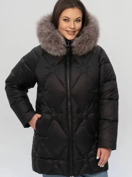 Зимова куртка UVENTUM чорний