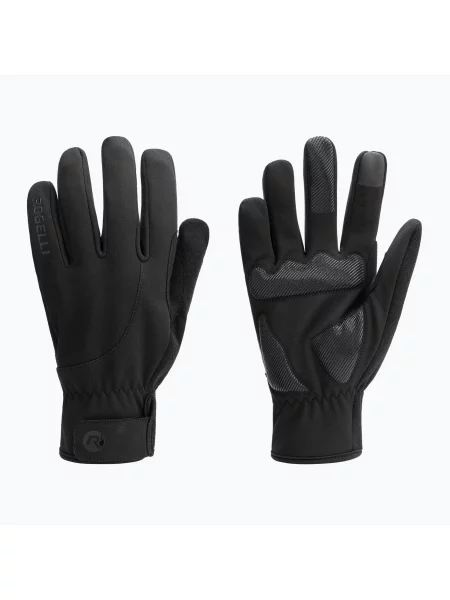 Мъжки ръкавици за колоездене Rogelli Core II Winter Windproof black черно