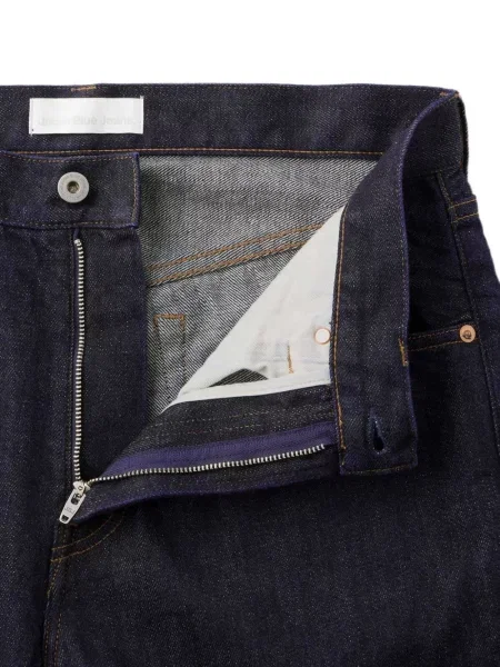 Дънки straight leg Japan Blue Jeans с автограф синьо