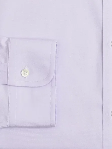 Cămașă Brooks Brothers cu guler nasturi violet