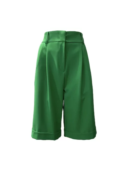 Spodenki sportowe Giulia N Couture zielone