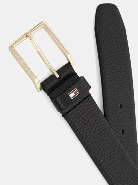 Usnjen Tommy Hilfiger črna