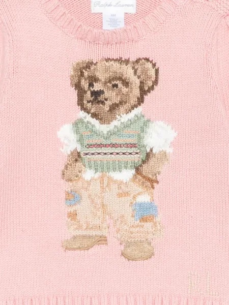 Dětské polotričko Polo Ralph Lauren růžové