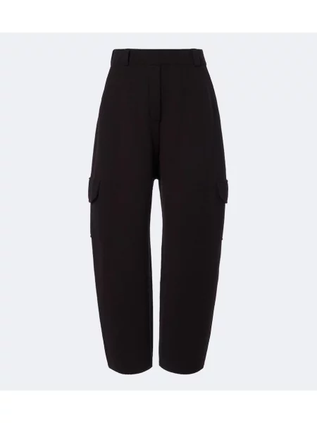Pantaloni Lisa Yang din cașmir maro