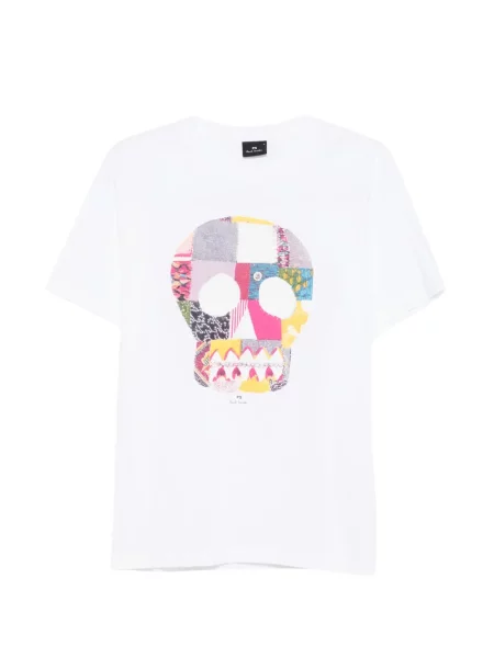 Material textil tricou Ps Paul Smith cu imagine alb