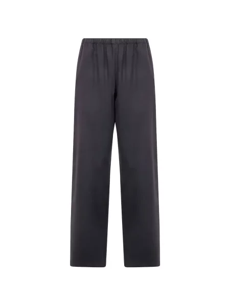 Pantaloni Laura Urbinati de lână maro