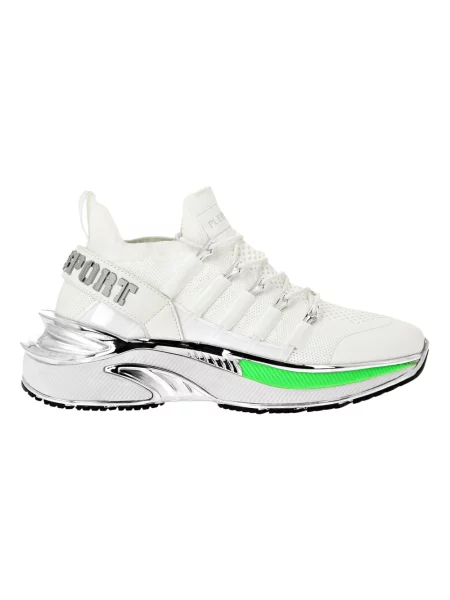 Sneakersy Plein Sport do biegania białe