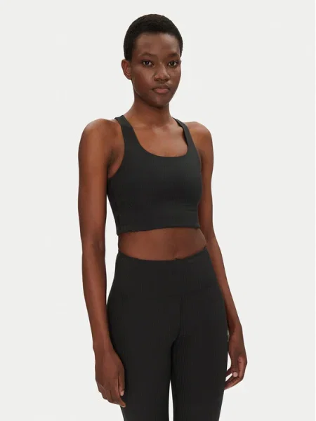 Girlfriend Collective Športová podprsenka Rib Paloma čierna