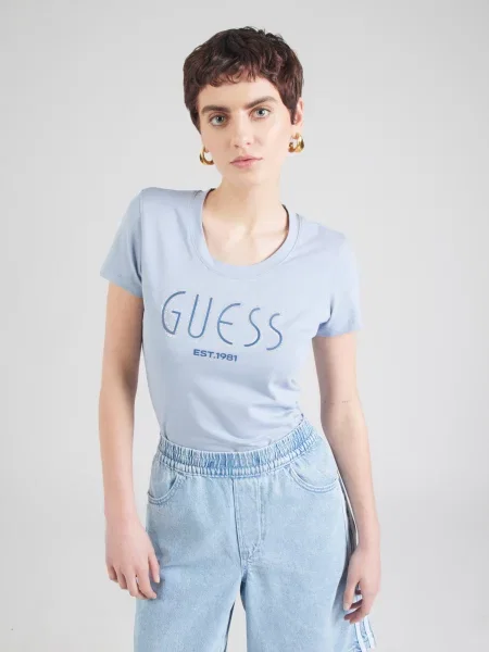 Guess Tricou albastru