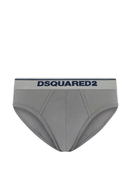 Chiloți Dsquared2 cu autograf gri