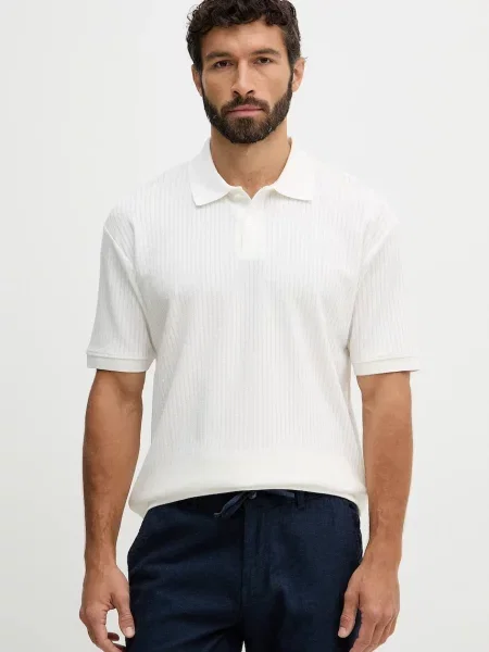 Lindbergh Polo tričko béžové