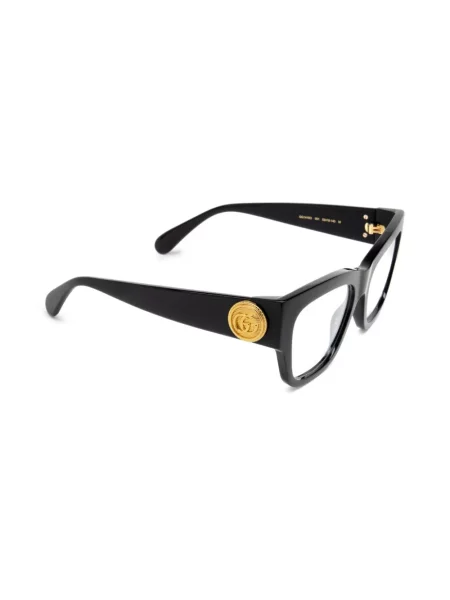 Ochelari de soare Gucci Eyewear cu imprimeu geometric negru