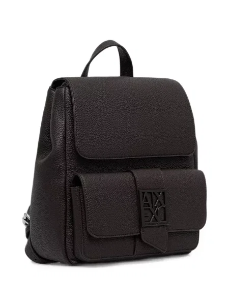 Rucsac Armani Exchange cu autograf maro