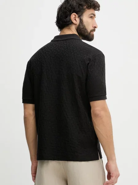 Armani Exchange polo czarna