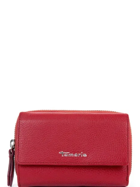 Tamaris Denarnica Amanda rubin / srebrna rdeča