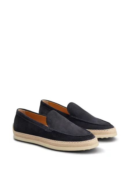 Iš natūralios odos loaferiai Tod's mėlyna