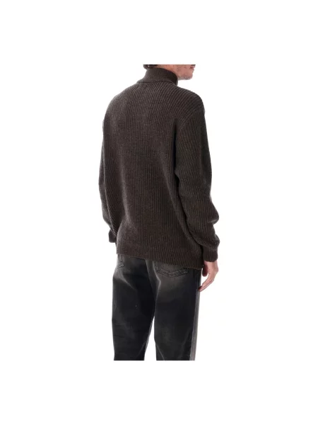 Sweter Colorful Standard wełniany brązowy