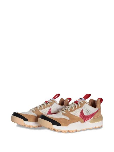 Decupat sneakerși Nike alergare tie dye alb