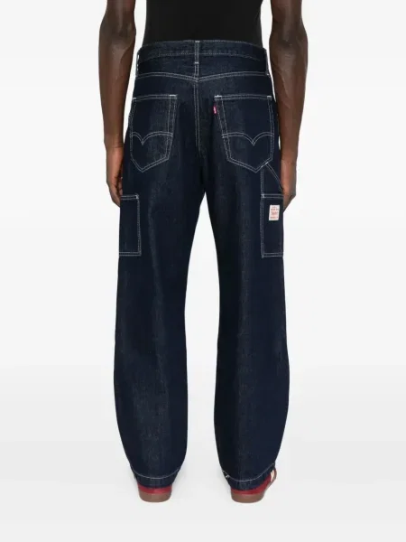 Blugi Levi's® cu 5 buzunare zdrențuiți albastru
