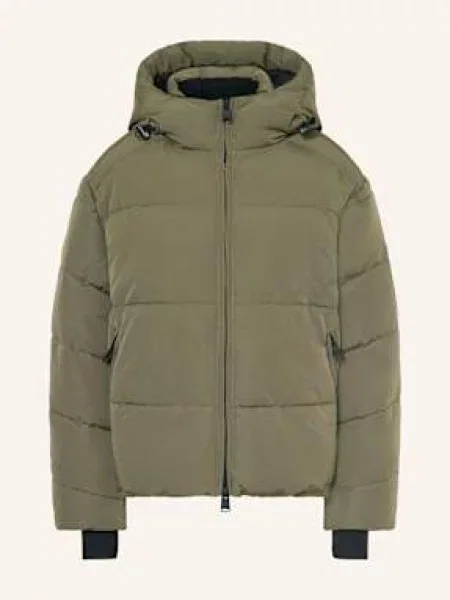 Withblack Prošívaná Bunda olivová