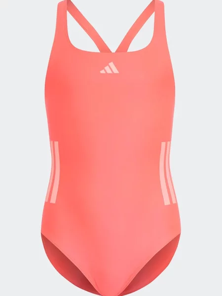 Adidas Performance jednodielne plavky detské oranžová
