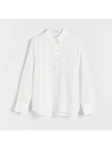 Reserved Koszula w Kremowy