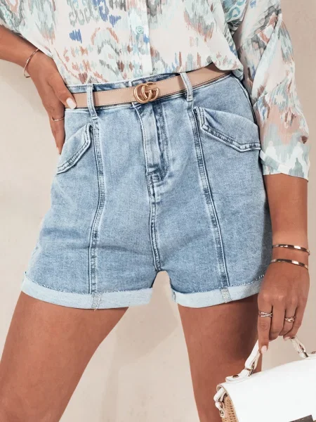 Spodenki jeansowe DENIMCUTS Dstreet niebieskie
