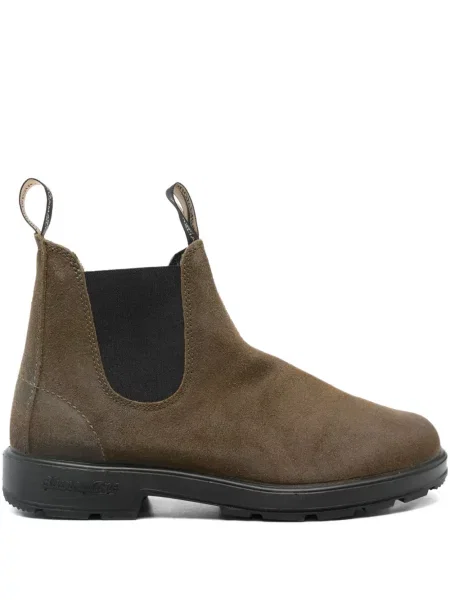 Botine chelsea Blundstone din piele de căprioară maro