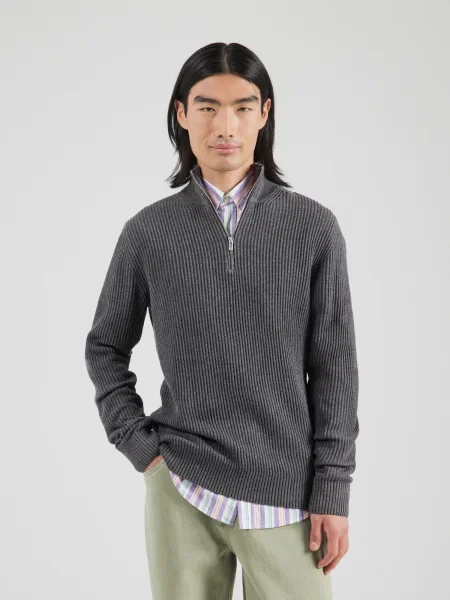 Jack & Jones Premium Sveter JPRBLALIAM tmavosivá
